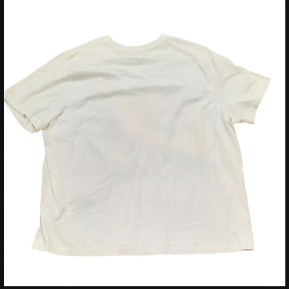 Jordan Jumpman Classics Men's T-Shirt White/Total Orange/Rush Blue Size 3XL